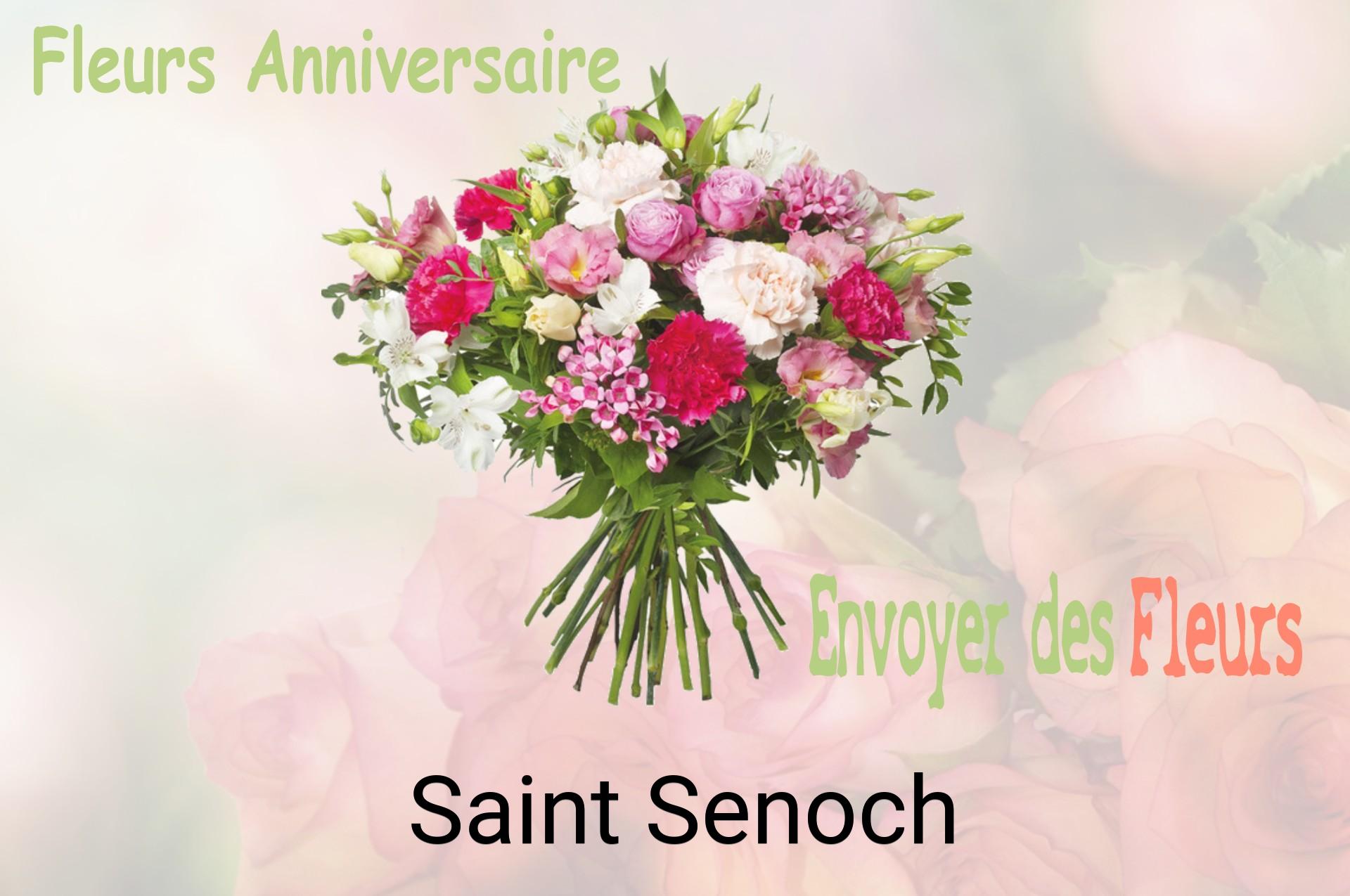 Bouquet de fleurs d’anniversaire livré à Saint-Senoch
